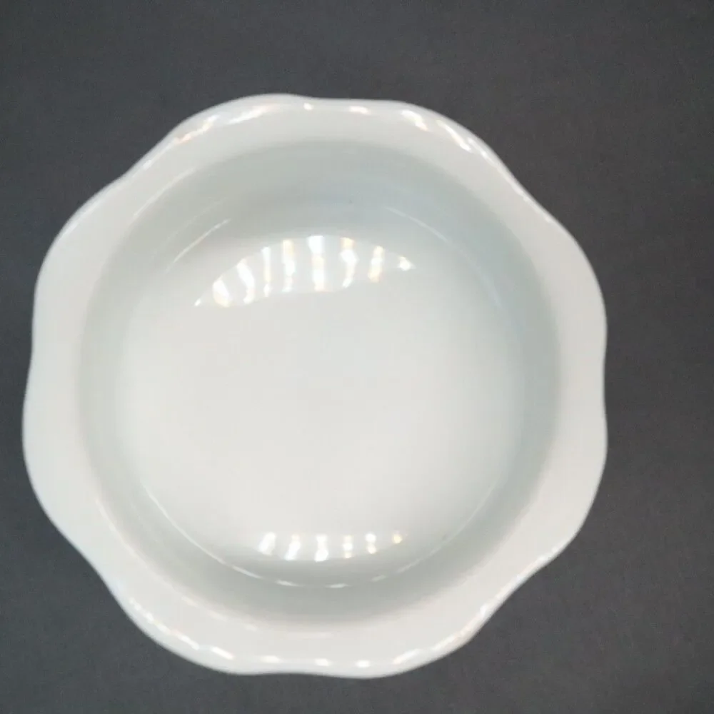 Trivet set of 2 XCELL brand but looks like french white pyrex 3.5